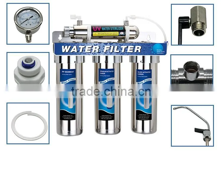 SUS304 Water Purifying System Of Pictures