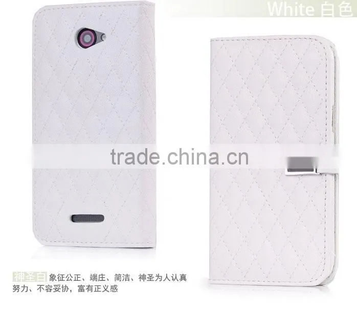 Whosale sheep leather Case for HTC 920E