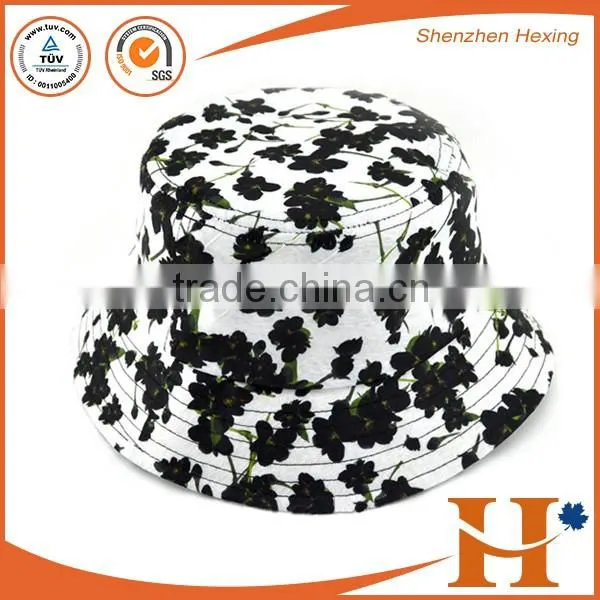 Customize lady bucket leisure hat outdoor women beach hat