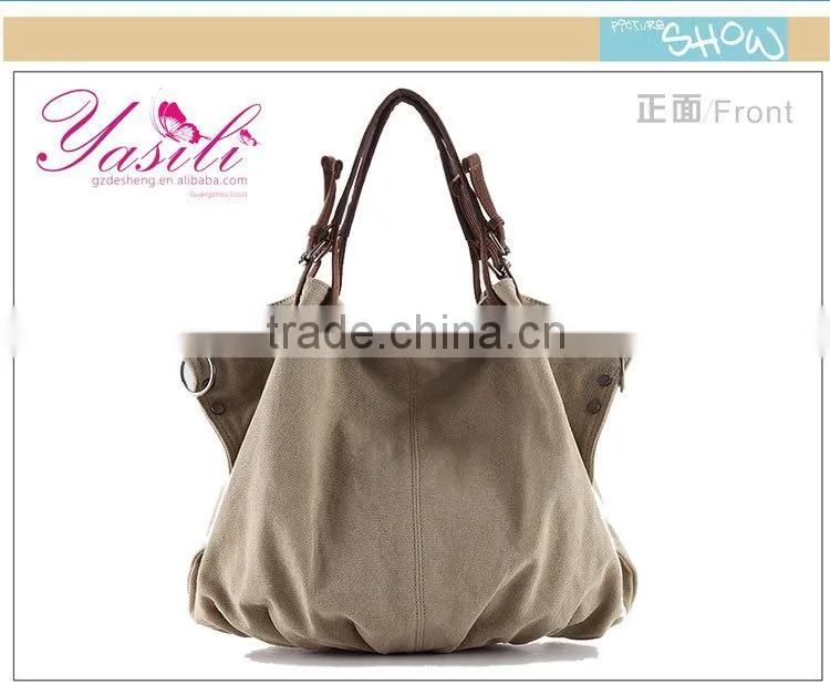 travel canvas handbag,Fashion Handbag Ladies Women Handbag Canvas Handbag,fashion 100% cotton canvas bags tote