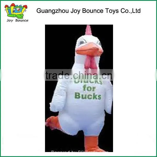 inflatable moving cartoon costume character for kids