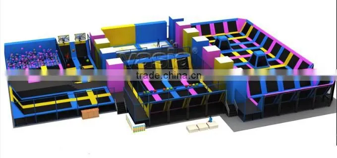2016 big hot selling trampoline equipment for fun