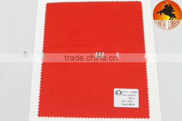 ladies' wool cashmere fabric for jacketing