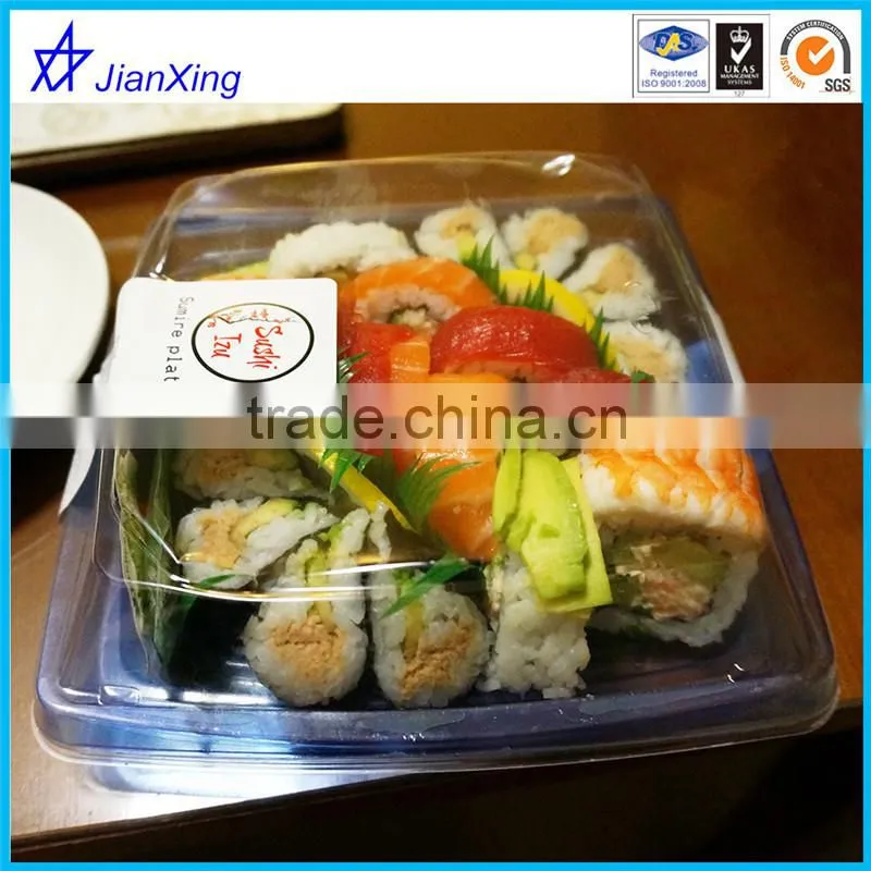 Black Rectangular Plastic Microwavable Container