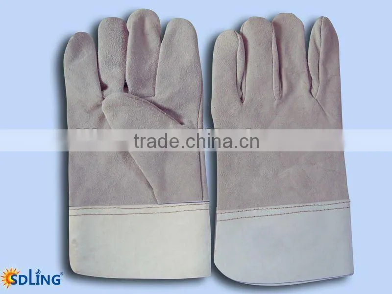 Leather welding glove