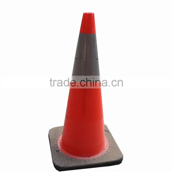 Reflective taper sleeve traffic cone collars road traffic signs