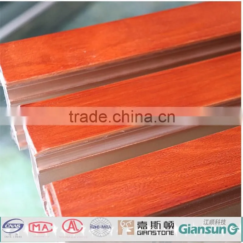 American oak purplish red open coated aluminium windowdoor and sections/ aluminium extrusion profiles for the window and door
