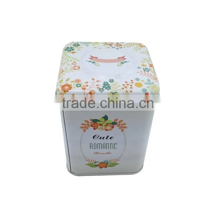Custom Tin Tea Packaging Boxes Design
