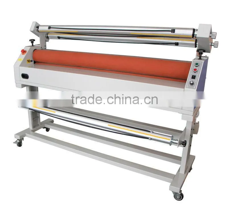 Electric Semi Auto Cold Flute Laminator 160cm 63"