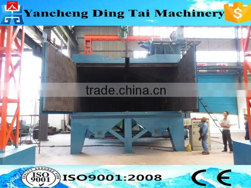 Dish head shot blasting machine price/high quality shot blasting equipment