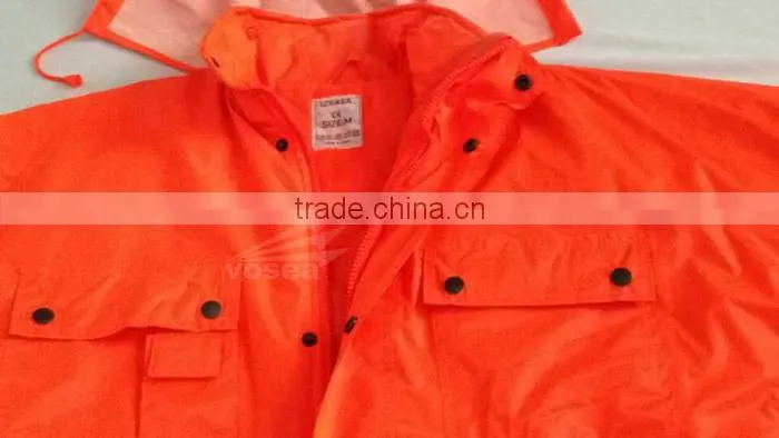 Reflected type flame-resistant shirt with two chest pockets