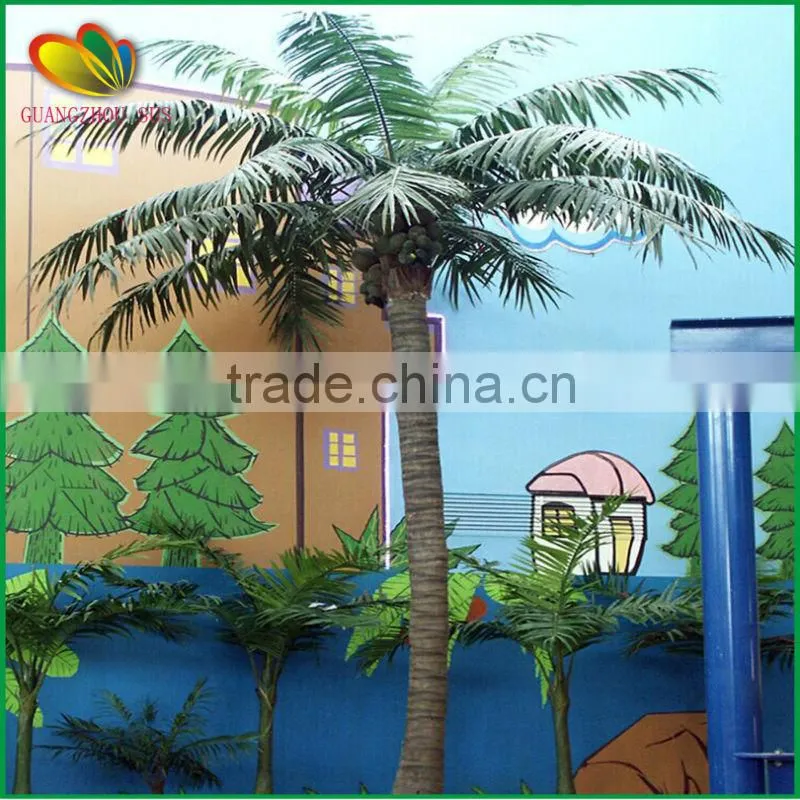 artificial mini coconut palm tree for decoration