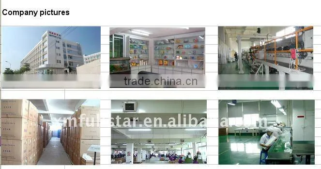 White plastic PP food container