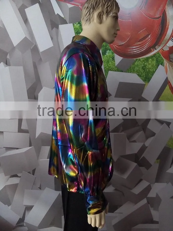 carnival party sexy boys dance costumes fancy disco dress mens disco costume for sale