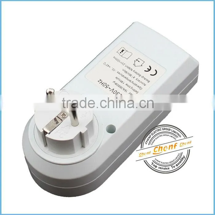 Newest Design French type 3680W mechanical timer switch with CE