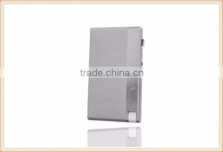 2016 Wholesale Super Slim Ultra-thin Credit Card Size Portable Battery Power Bank Charger For Samsung Micro