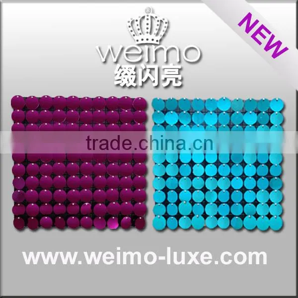 2014 new sequin pvc wall panel for world cup decorations