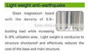 Lateral protection glass magnesium board