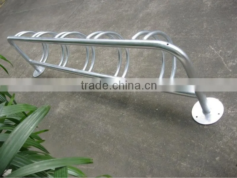 Galvanized steel standing bike rack,used bike racks
