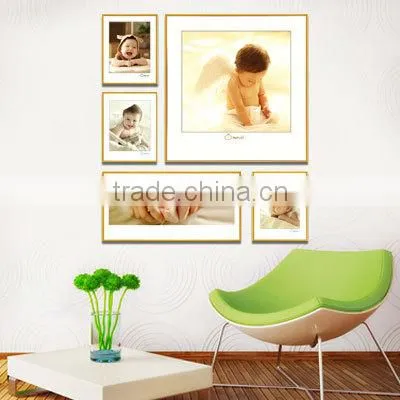 wooden and leather digital photo frame korea designs