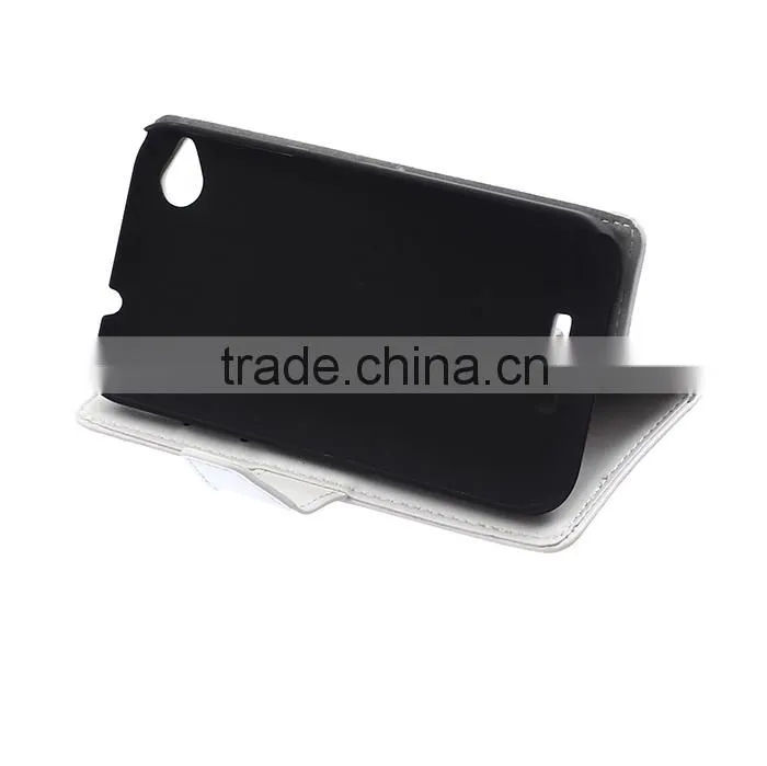 Wholesale Flip Cover Leather Case For HTC Desire 320,For HTC Desire 320 Book Cover Stand Case
