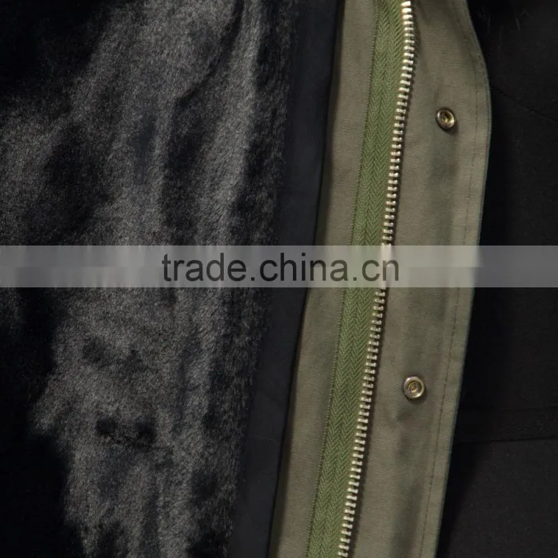 pc007 2015 New fashion women parka jacket