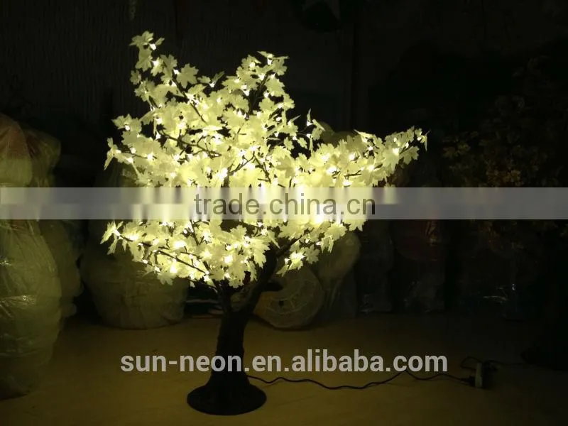 2016 New product Decorative Led Artificial Japanese Maple Tree