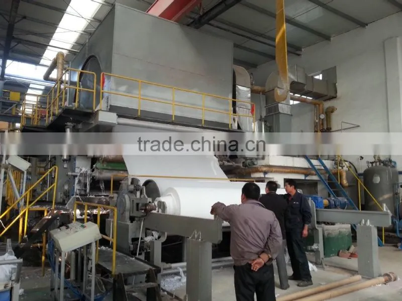 sgs certificate 2800mm/20TPD Toilet Paper Making Machine Price