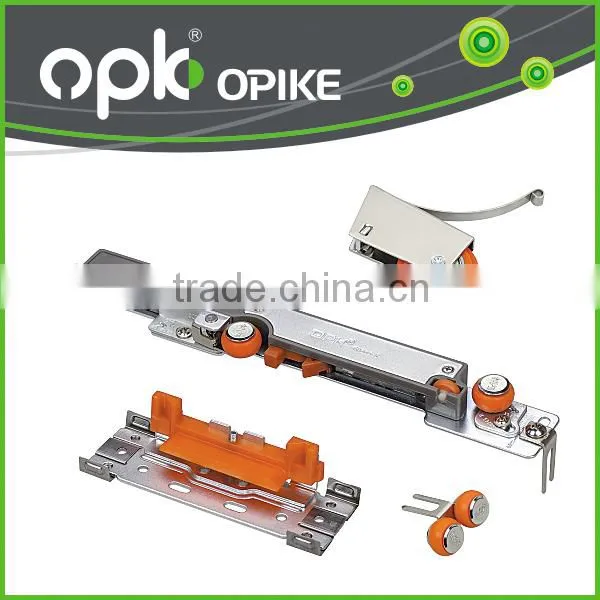 OPK-60765D Single Soft Closing System Hardware Plastic Wheel with G6000 Bearing