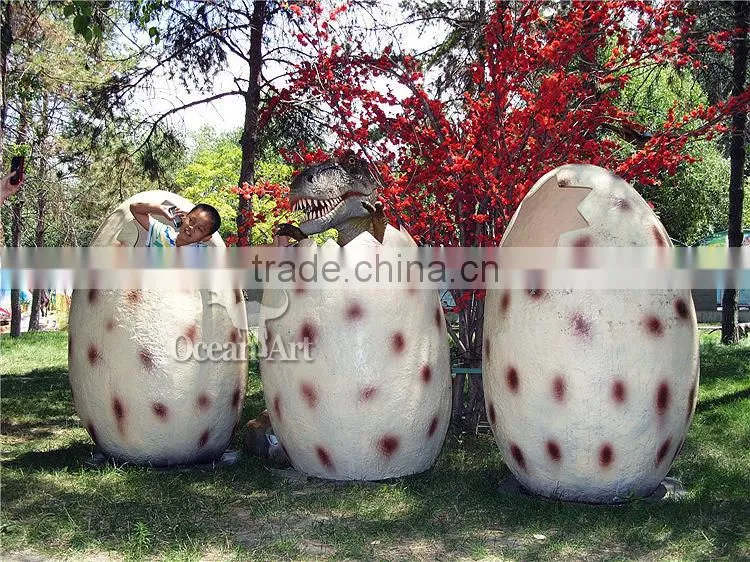 Playground dinosaur eggs' fossils