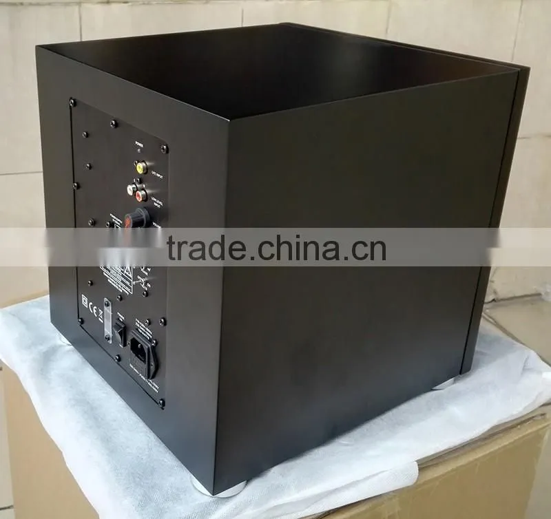 Smart Home Audio 10 Inch MDF Wooden Powered Subwoofer