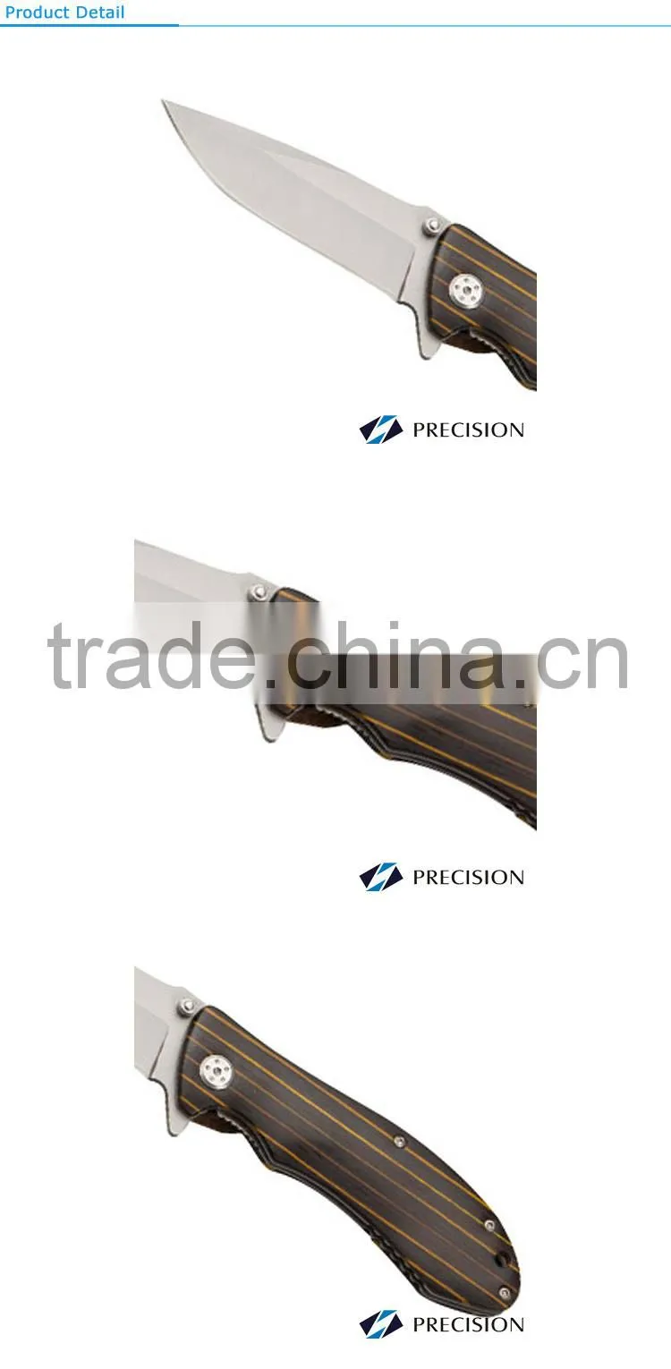 Useful Wooden Folding Knife Survival