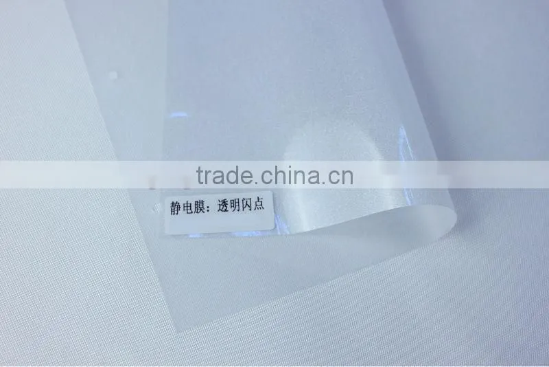 decorative static embossing pvc film