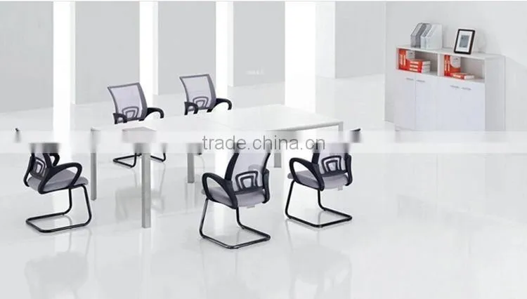 Customized Logo Printed News Design Luxury Conference Table