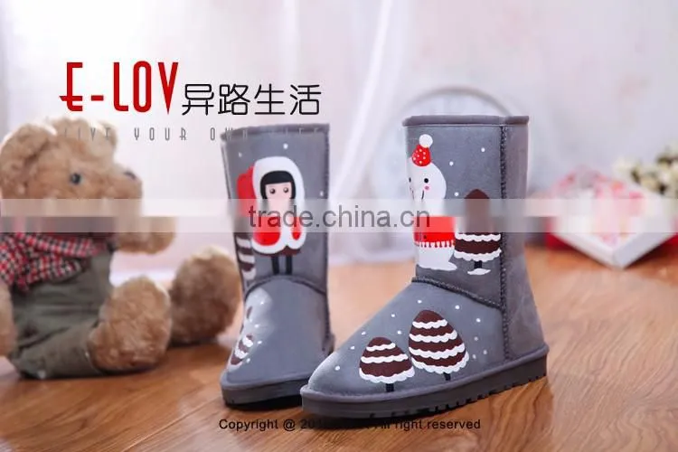 2015 hot sales high quality and women's boots cheap