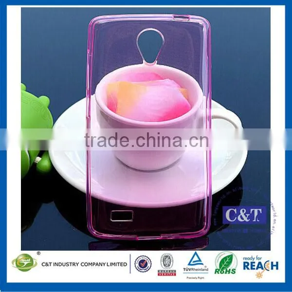 C&T New Products Ultra Thin Soft TPU Protective Case Cover For Xiaomi Redmi Note Prime