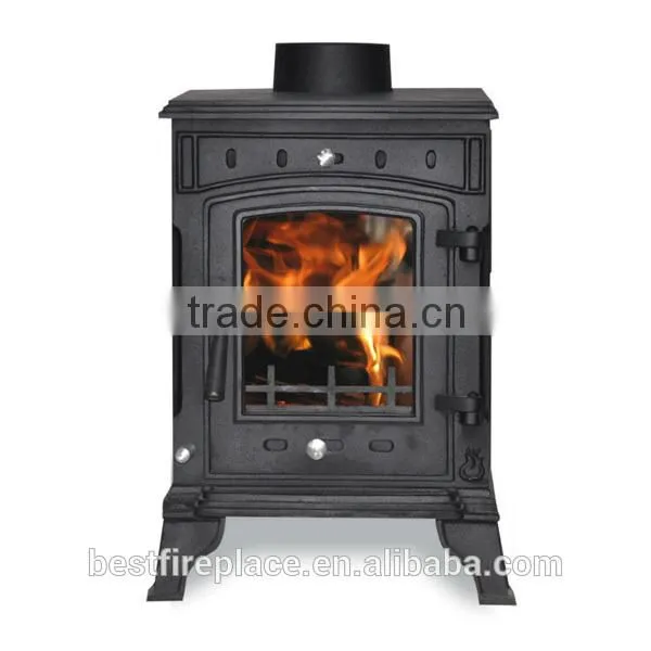 5kw eco-friendly high quality matt black solid fuel stove