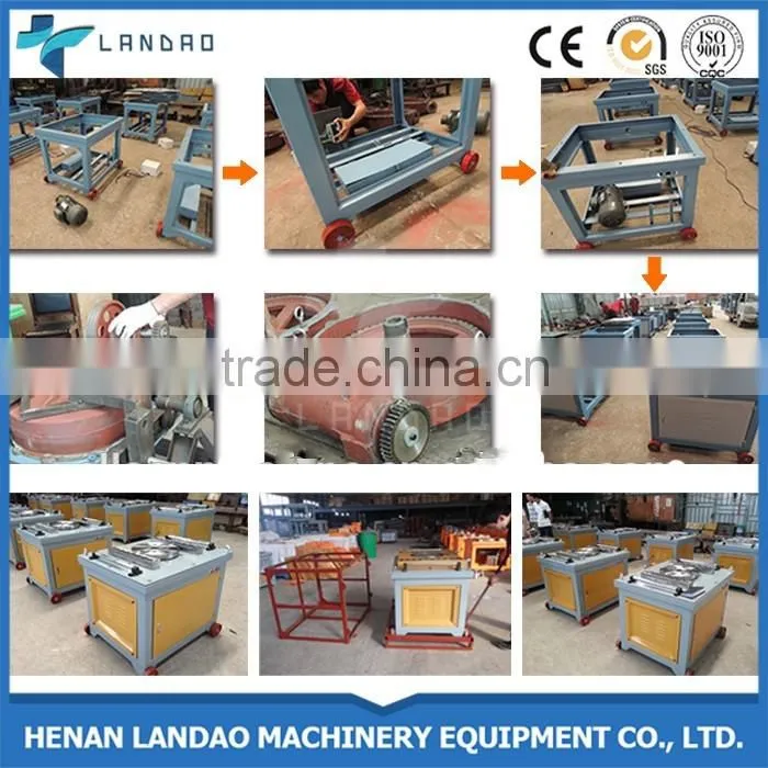 6mm-40mm steel bar cutting and bending machine GW40 rebar bender