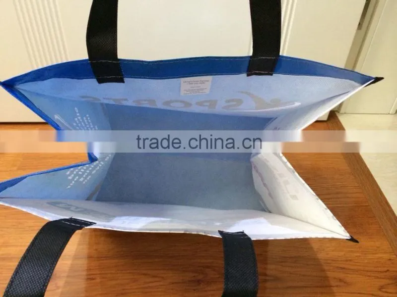 PP non woven foldable clear tote bags