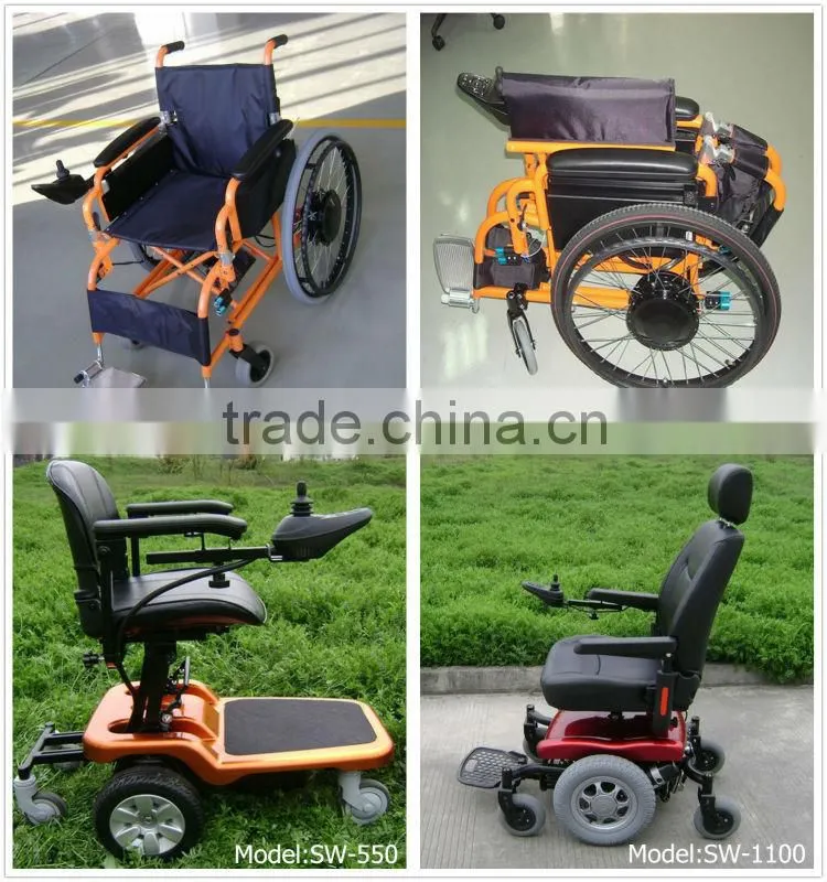 Foldable 4 wheel mobility scooter with environmental lithium battery