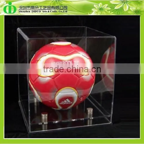 DDX-0213 Trade Assurance Clear Acrylic Football Showcase
