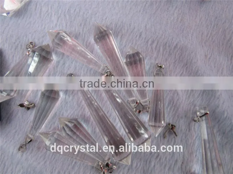 Wholesale different kinds of natural crystal pendants stone quartz pendants