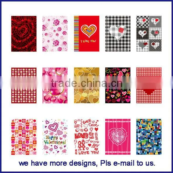 Promotional gift sticker