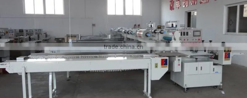 full servo motor control automatic burger bun packing machine