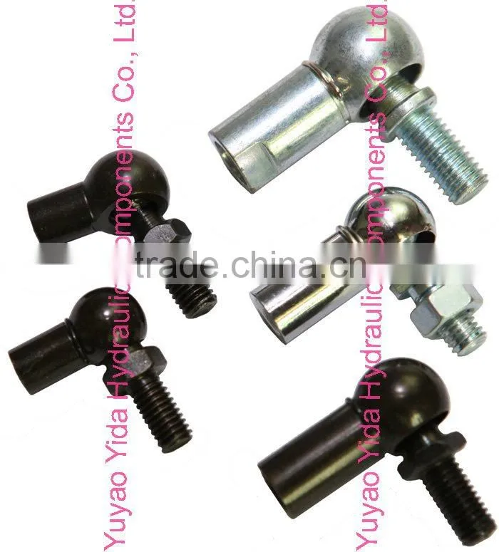 22-10-31mm black zinc plated metal Ball and socket Joint with M8 and M8