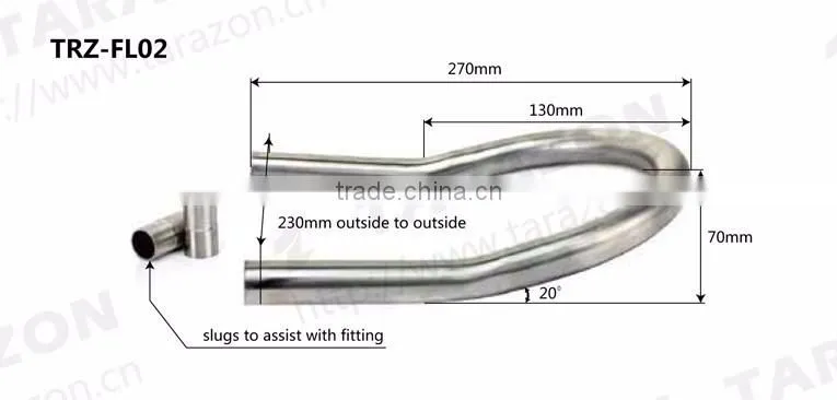 China OEM factory stainless steel cafe racer bratstyle frame loop