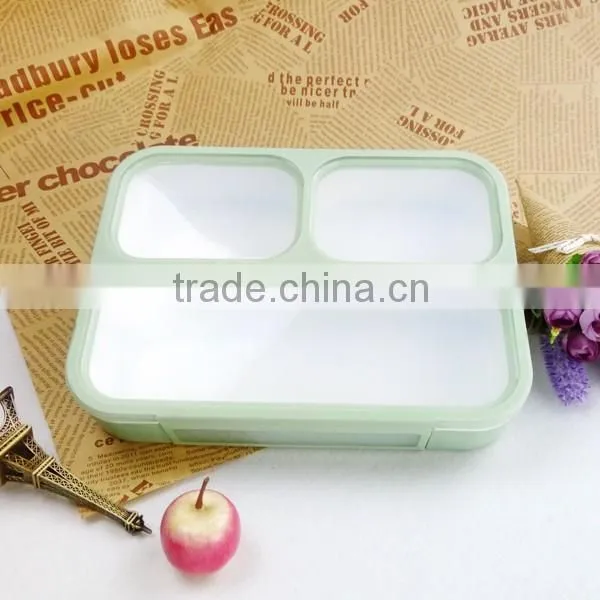 Leakproof Kids Children's Plastic Lunch Box 3 Compartment China Factory