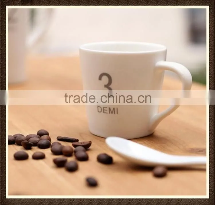 Accept small order quality custom logo ceramic coffee mug