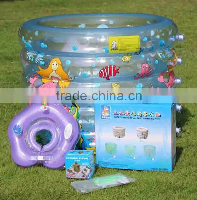 pvc folding baby pool