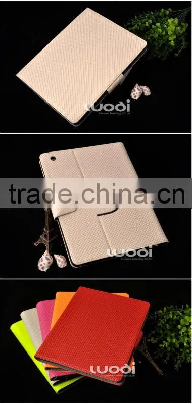 Belt clip wallet leather flip stand case for tablet ipad case cover for ipad 2 3 4 case